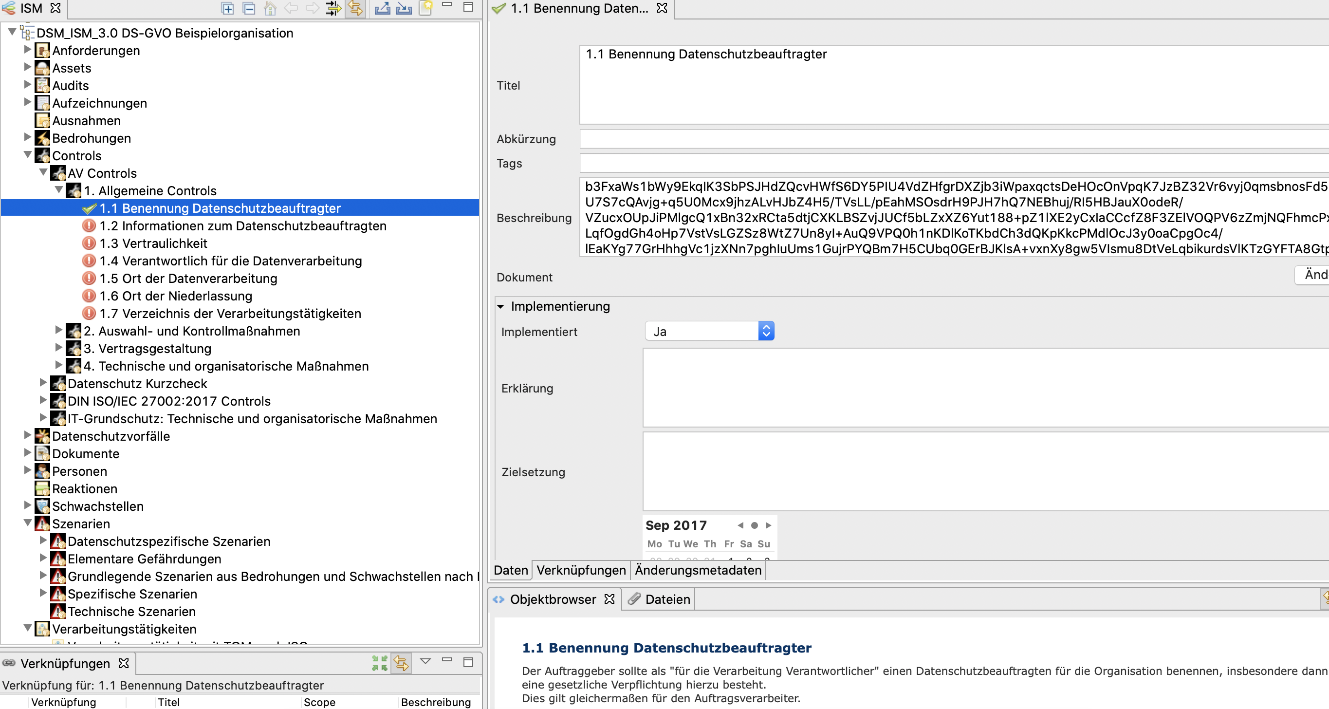 verinice Risikokatalog Plus (ISO 27001 / ISO 27019) inkl. Datenschutzmodul 3