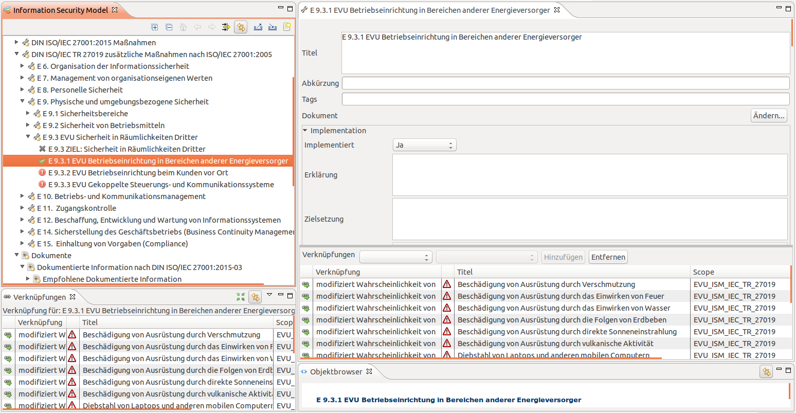 verinice Risikokatalog Plus (ISO 27001 / ISO 27019) inkl. Datenschutzmodul 3